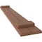 Ekena Millwork Americraft 2-Board (2 Batten) Wood Joined Board-n-Batten Shutters w/Ellipt Top, ARW101BE207X77BTH, PR ARW101BE207X77BTH - alternate 2